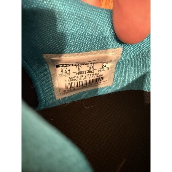 Nike 768867-002 KD 8 GS Money Ball Multi Color Basketball Shoes Sz 5.5 Youth - Picture 9 of 9